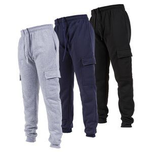 NEW Ultra Performance 3 Pack Mens Sweatpants, Fleece Cargo Joggers for Men with